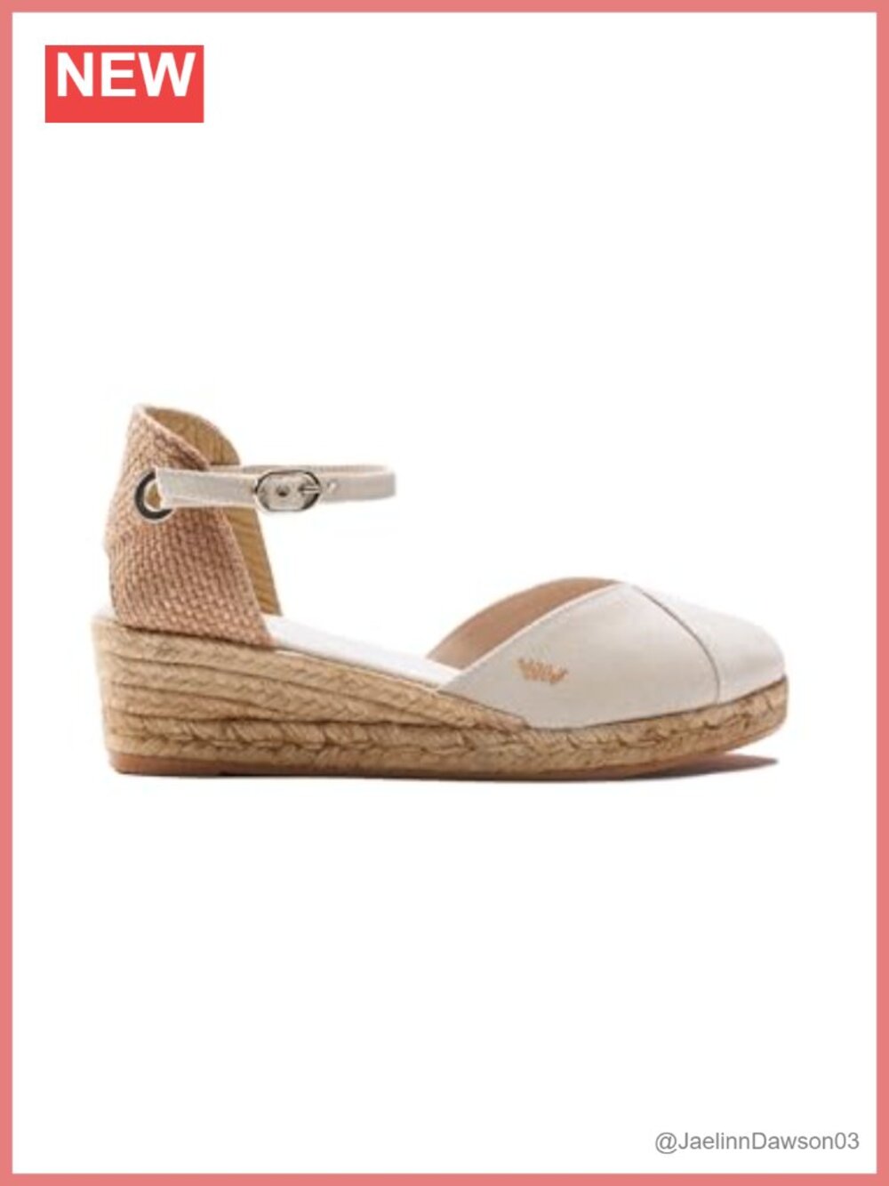 Handmade Spanish Espadrille Wedges Low Heel Ankle Strap Women's Sandals Organic